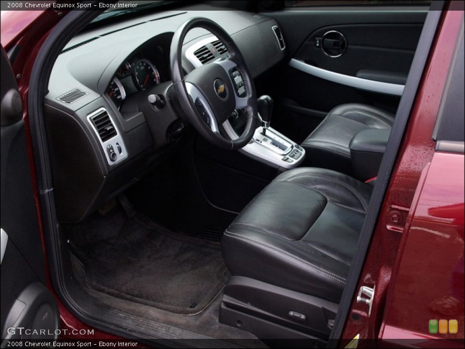 Ebony Interior Photo for the 2008 Chevrolet Equinox Sport #50065069