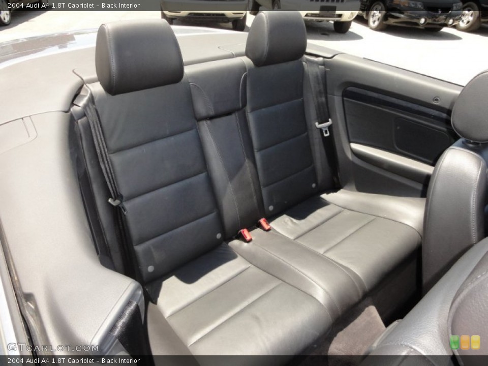 Black Interior Photo for the 2004 Audi A4 1.8T Cabriolet #50065114
