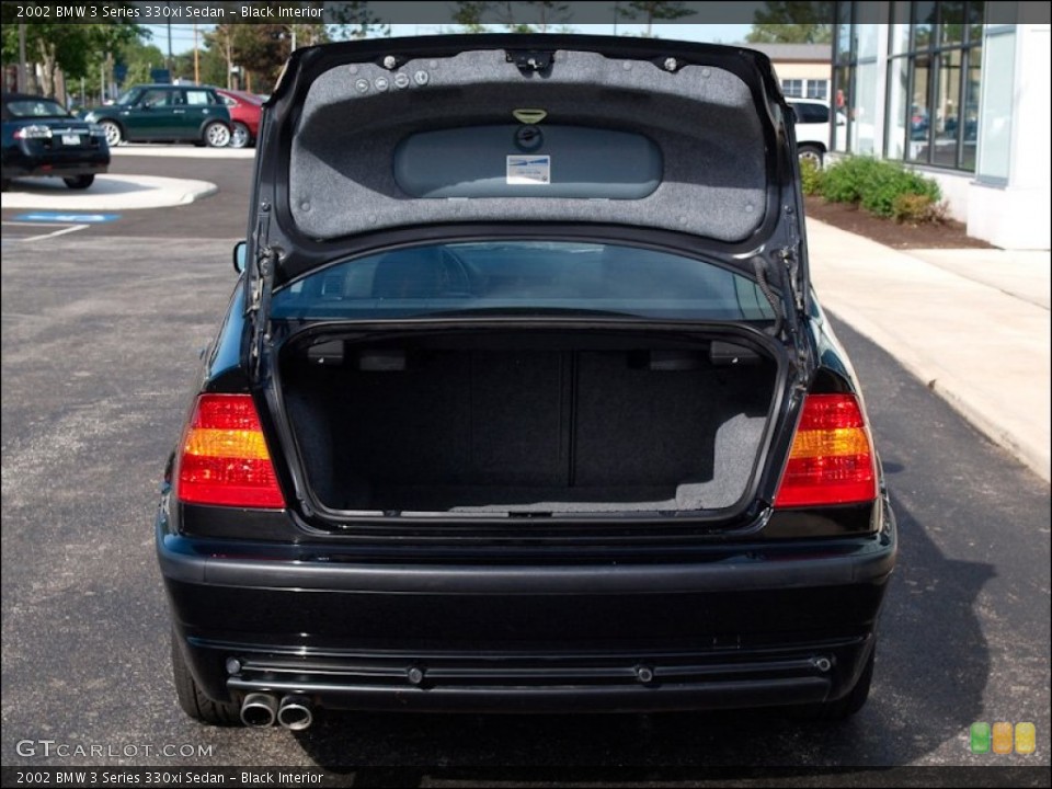 Black Interior Trunk for the 2002 BMW 3 Series 330xi Sedan #50065693
