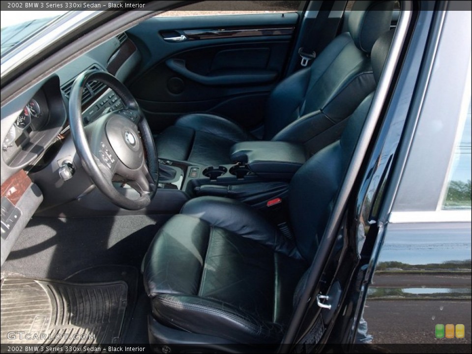 Black Interior Photo for the 2002 BMW 3 Series 330xi Sedan #50065816