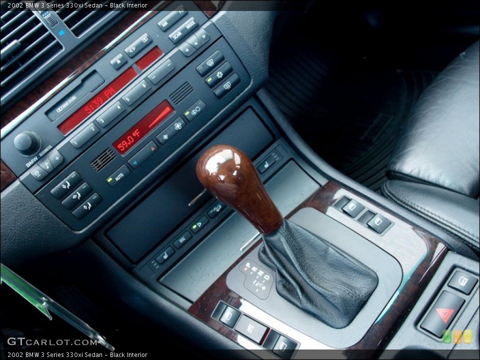 Black Interior Controls for the 2002 BMW 3 Series 330xi Sedan #50065894