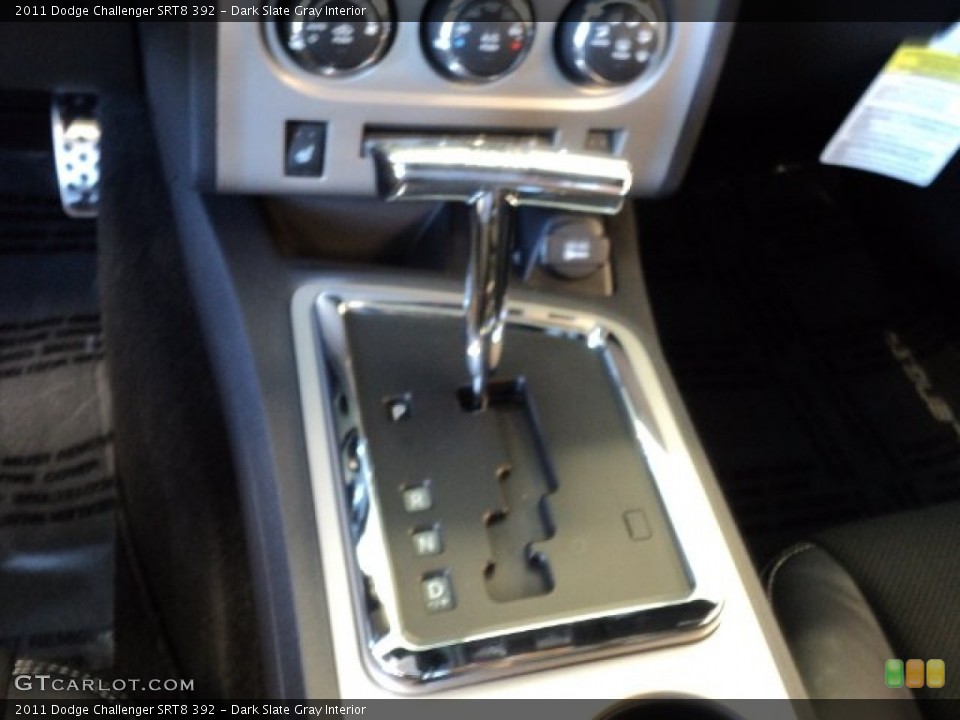 Dark Slate Gray Interior Transmission for the 2011 Dodge Challenger SRT8 392 #50066800
