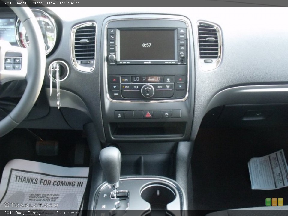 Black Interior Controls for the 2011 Dodge Durango Heat #50067646