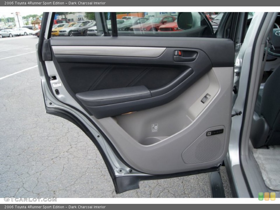 Dark Charcoal Interior Door Panel for the 2006 Toyota 4Runner Sport Edition #50068975