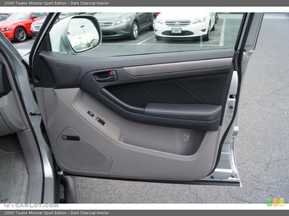 Dark Charcoal Interior Door Panel for the 2006 Toyota 4Runner Sport Edition #50069074