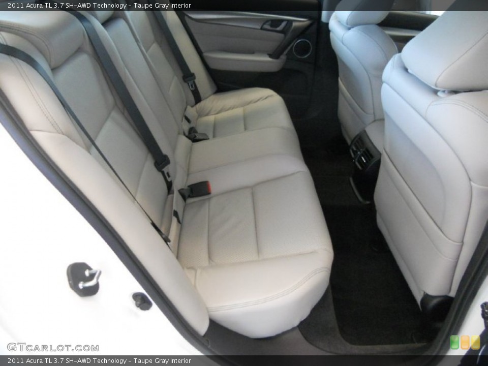 Taupe Gray Interior Photo for the 2011 Acura TL 3.7 SH-AWD Technology #50071216