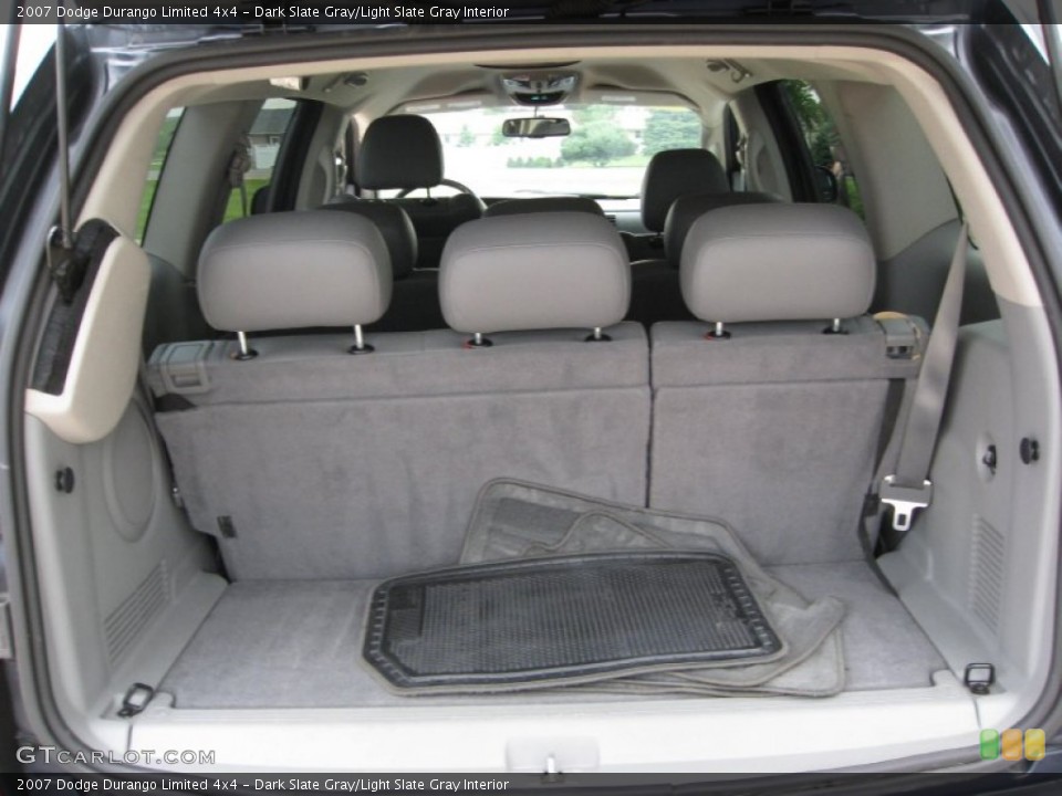 Dark Slate Gray/Light Slate Gray Interior Trunk for the 2007 Dodge Durango Limited 4x4 #50071540