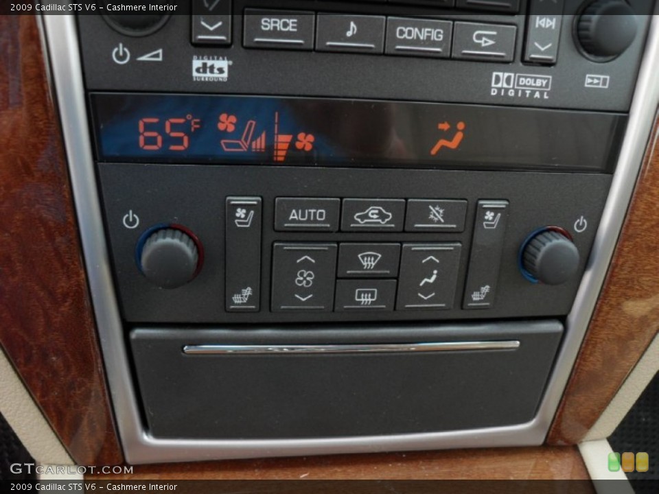 Cashmere Interior Controls for the 2009 Cadillac STS V6 #50076115