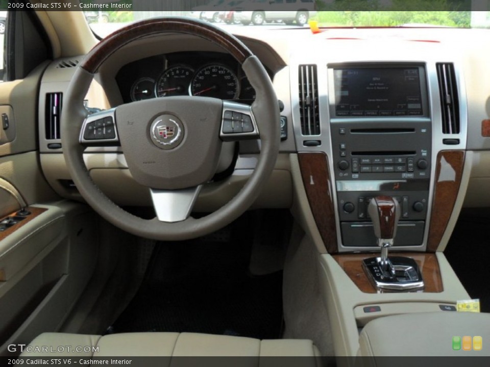 Cashmere Interior Dashboard for the 2009 Cadillac STS V6 #50076172
