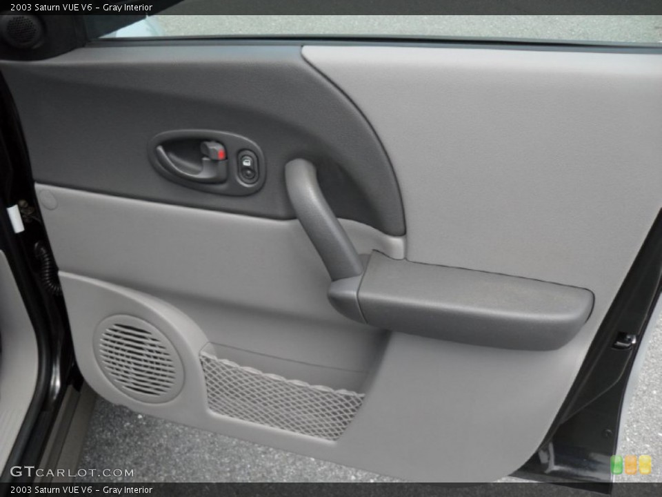 Gray Interior Door Panel for the 2003 Saturn VUE V6 #50077147
