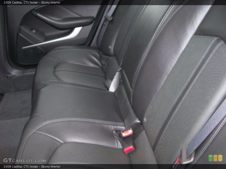 Ebony Interior Photo for the 2008 Cadillac CTS Sedan #50077291