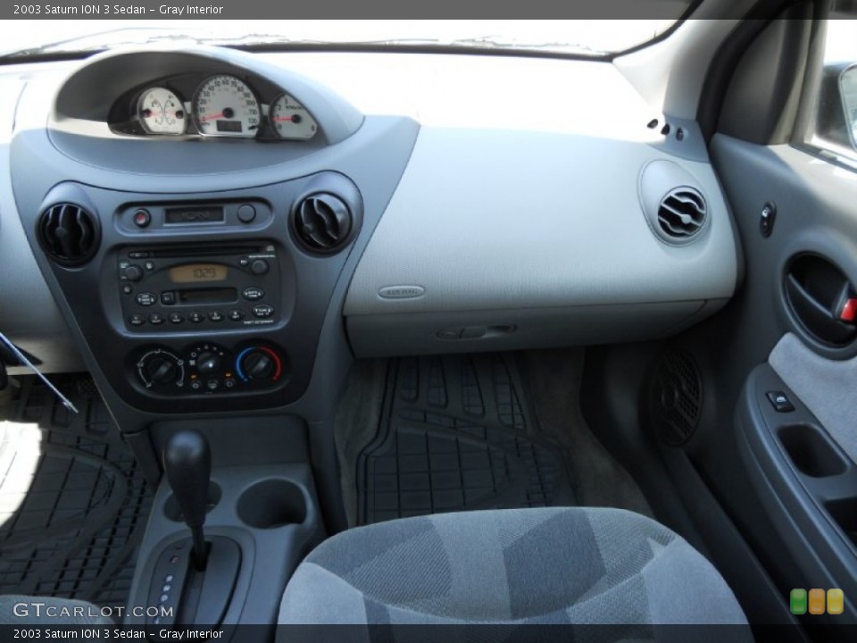 Gray Interior Dashboard for the 2003 Saturn ION 3 Sedan #50078548