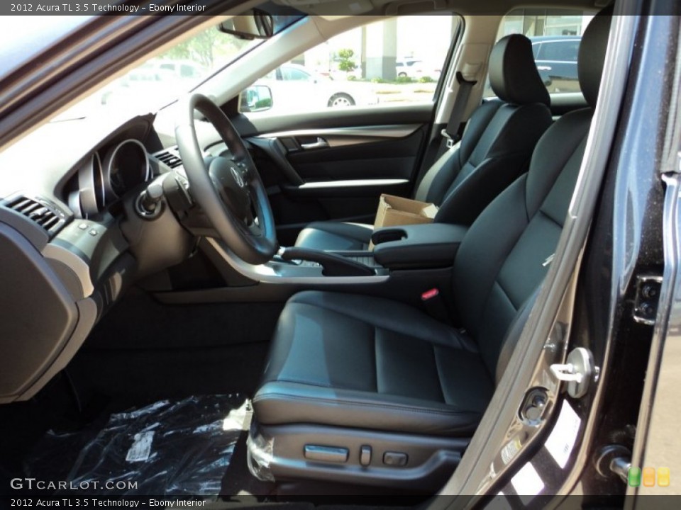 Ebony Interior Photo for the 2012 Acura TL 3.5 Technology #50078578