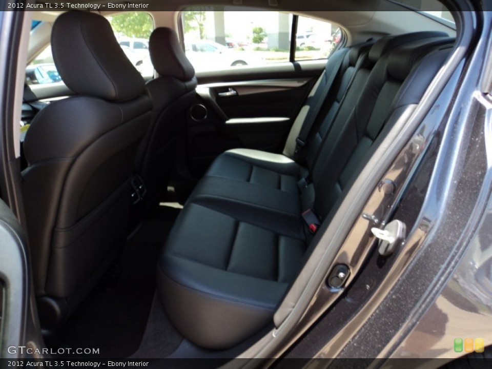 Ebony Interior Photo for the 2012 Acura TL 3.5 Technology #50078590