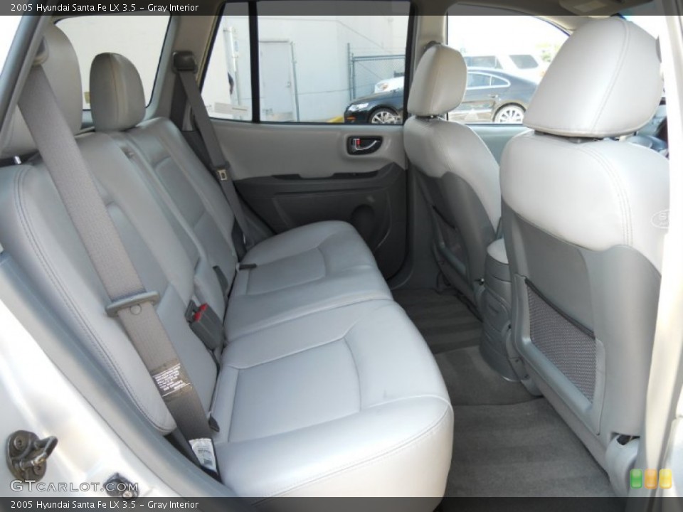 Gray Interior Photo for the 2005 Hyundai Santa Fe LX 3.5 #50078854
