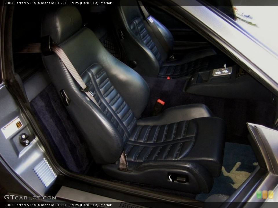 Blu Scuro (Dark Blue) 2004 Ferrari 575M Maranello Interiors