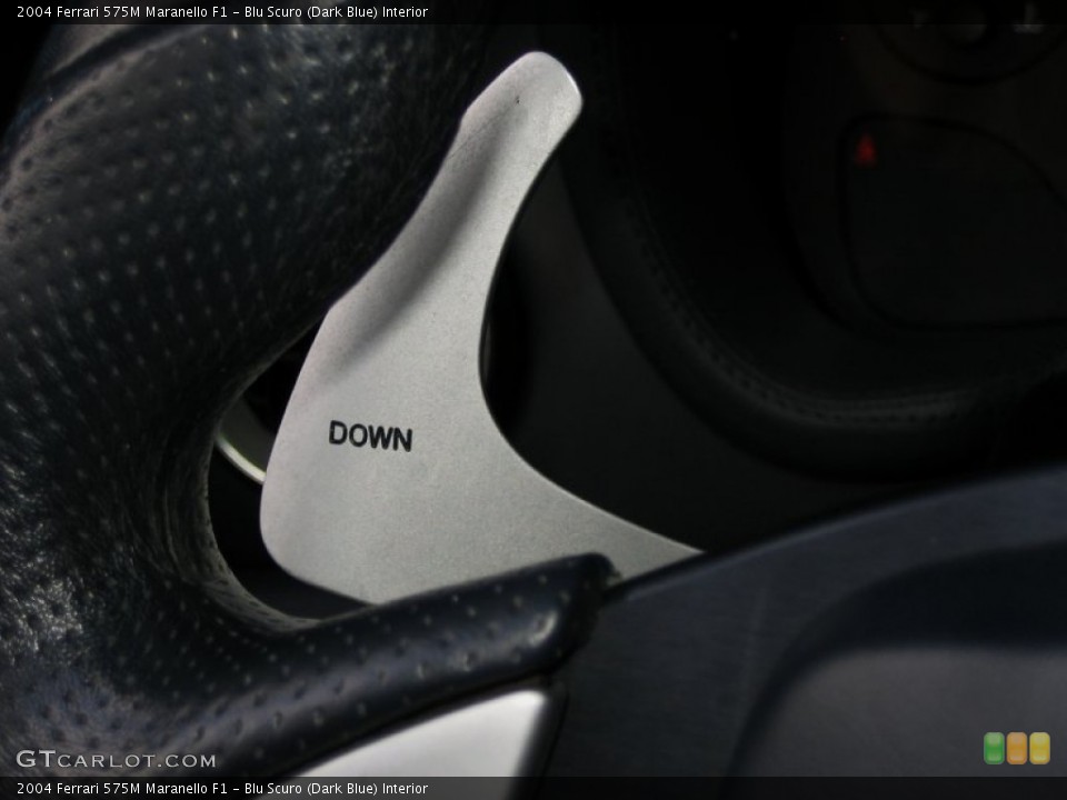 Blu Scuro (Dark Blue) Interior Transmission for the 2004 Ferrari 575M Maranello F1 #50079832