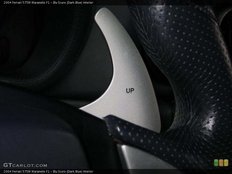 Blu Scuro (Dark Blue) Interior Transmission for the 2004 Ferrari 575M Maranello F1 #50079838