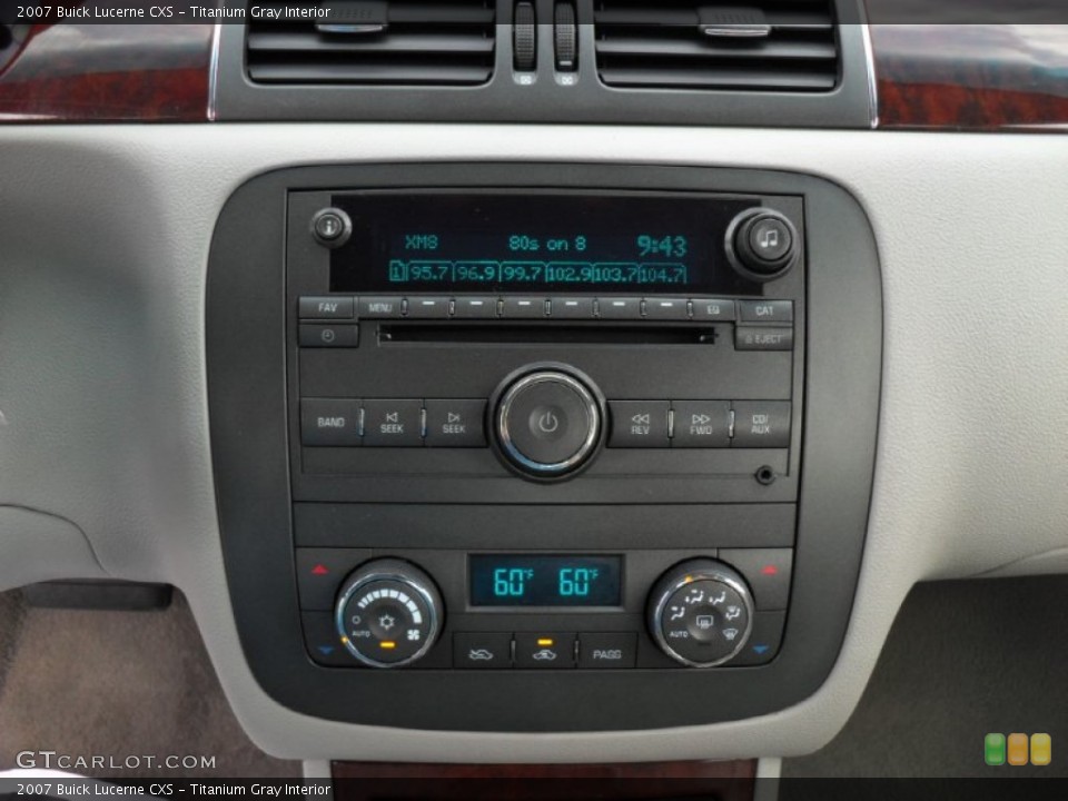 Titanium Gray Interior Controls for the 2007 Buick Lucerne CXS #50084033