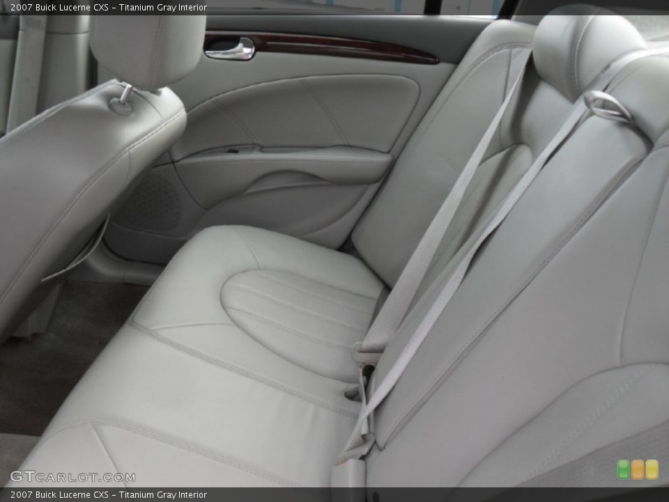 Titanium Gray Interior Photo for the 2007 Buick Lucerne CXS #50084045
