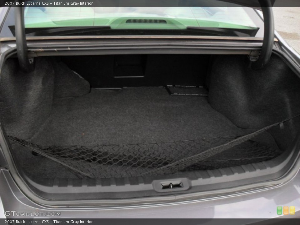 Titanium Gray Interior Trunk for the 2007 Buick Lucerne CXS #50084054