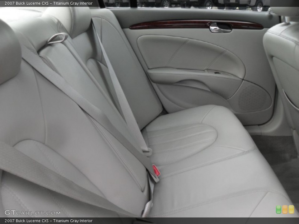Titanium Gray Interior Photo for the 2007 Buick Lucerne CXS #50084057