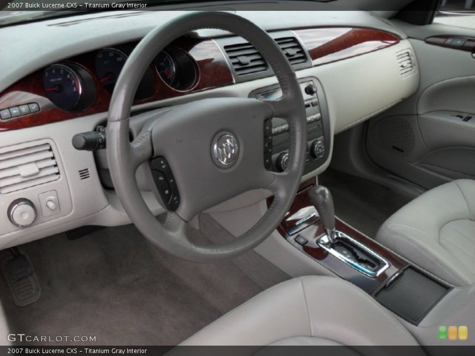 Titanium Gray Interior Prime Interior for the 2007 Buick Lucerne CXS #50084081