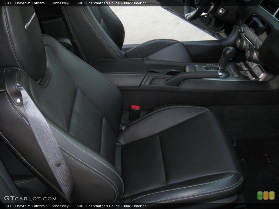 Black Interior Photo for the 2010 Chevrolet Camaro SS Hennessey HPE600 Supercharged Coupe #50087304