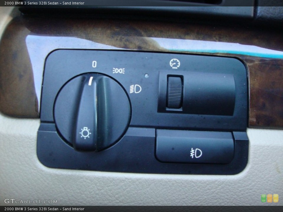 Sand Interior Controls for the 2000 BMW 3 Series 328i Sedan #50087934