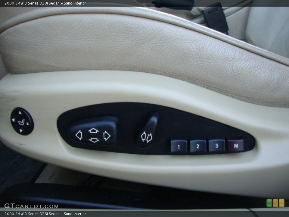 Sand Interior Controls for the 2000 BMW 3 Series 328i Sedan #50087979