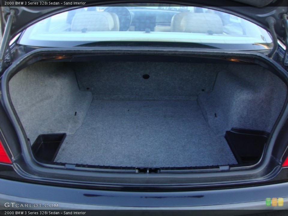 Sand Interior Trunk for the 2000 BMW 3 Series 328i Sedan #50088009