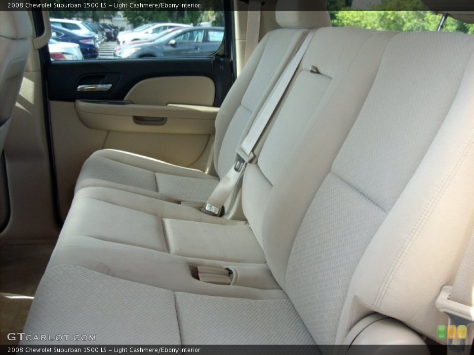 Light Cashmere/Ebony Interior Photo for the 2008 Chevrolet Suburban 1500 LS #50090673