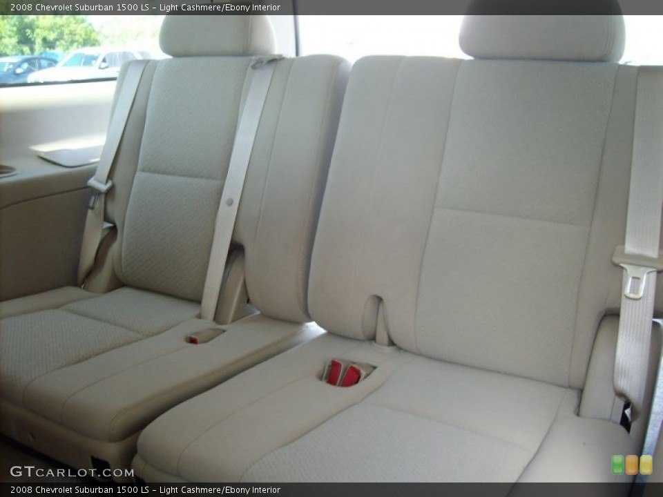 Light Cashmere/Ebony Interior Photo for the 2008 Chevrolet Suburban 1500 LS #50090685