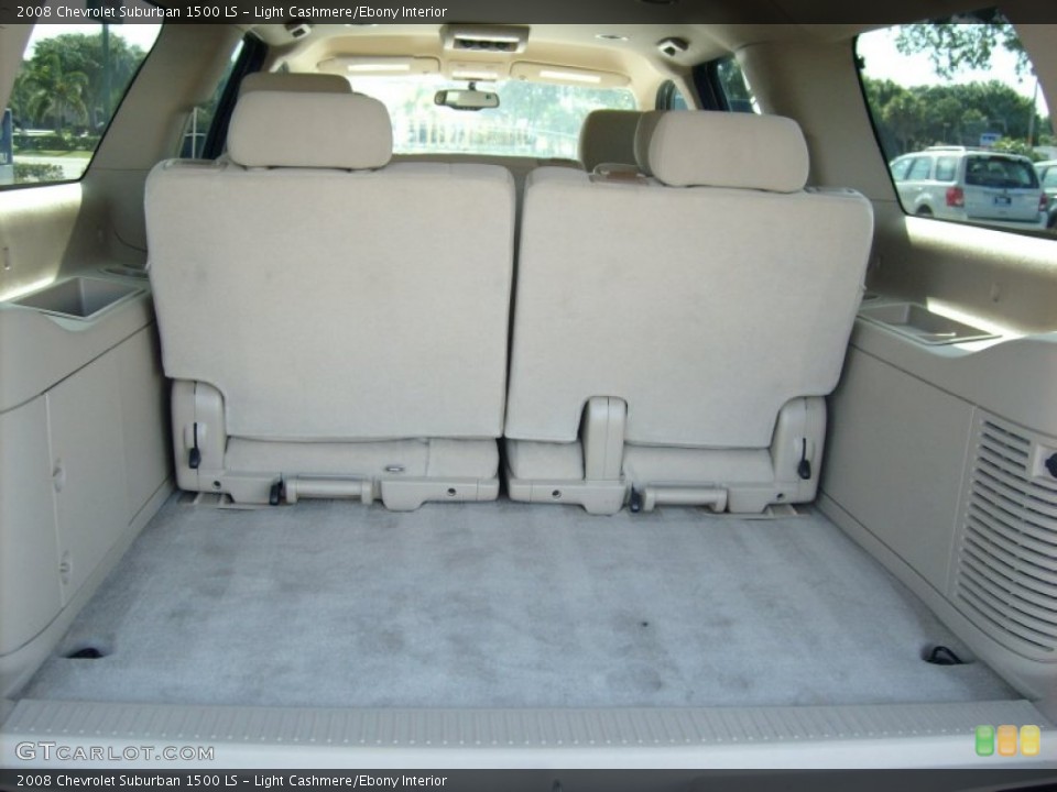 Light Cashmere/Ebony Interior Trunk for the 2008 Chevrolet Suburban 1500 LS #50090715