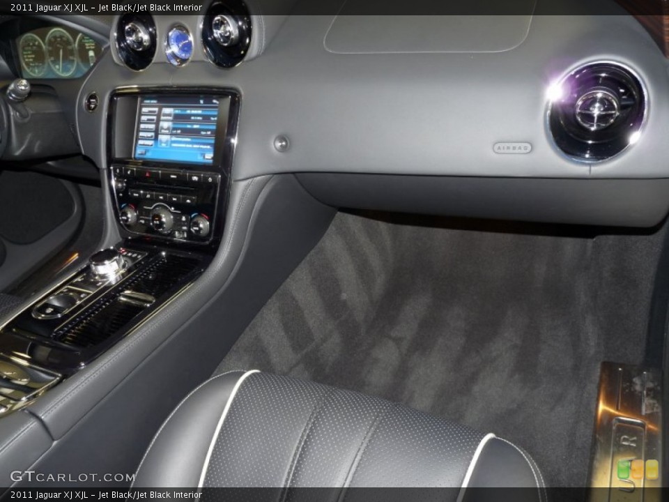 Jet Black/Jet Black Interior Dashboard for the 2011 Jaguar XJ XJL #50091306