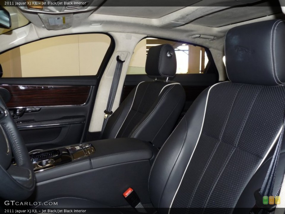 Jet Black/Jet Black Interior Photo for the 2011 Jaguar XJ XJL #50091318