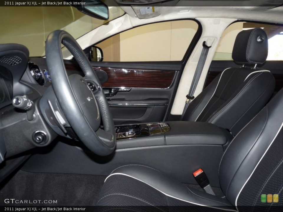 Jet Black/Jet Black Interior Photo for the 2011 Jaguar XJ XJL #50091336