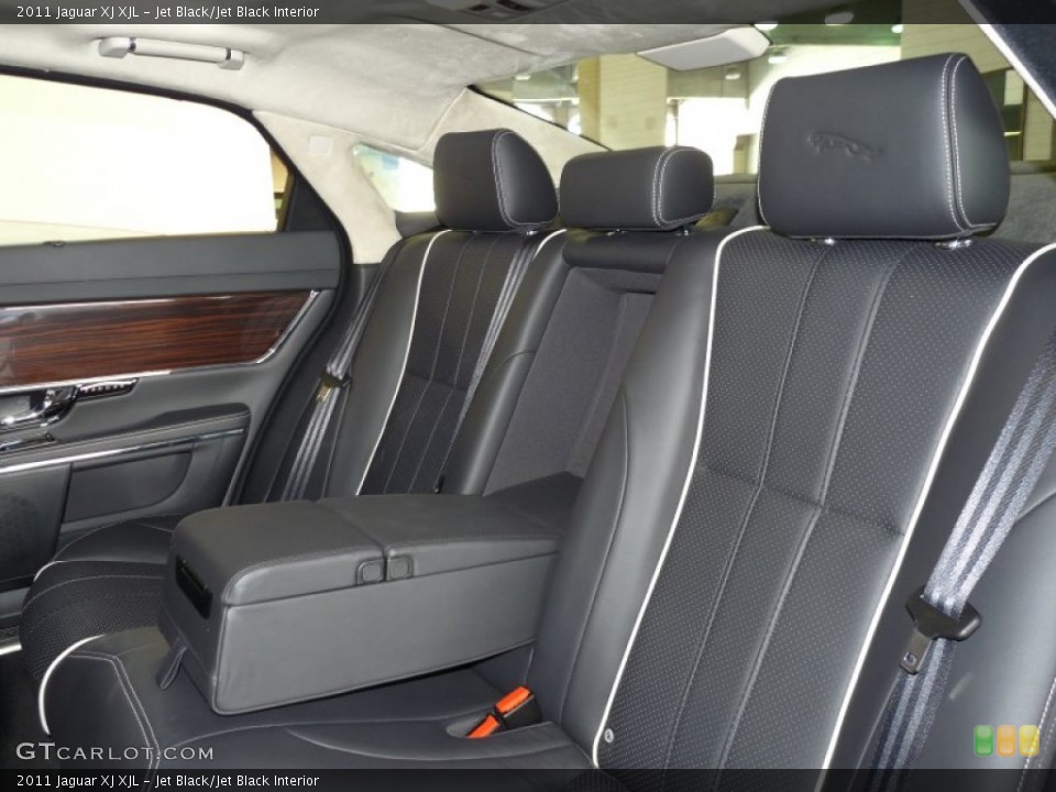 Jet Black/Jet Black Interior Photo for the 2011 Jaguar XJ XJL #50091381
