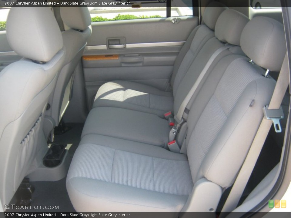 Dark Slate Gray/Light Slate Gray Interior Photo for the 2007 Chrysler Aspen Limited #50091384