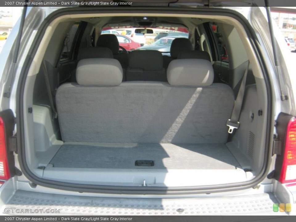 Dark Slate Gray/Light Slate Gray Interior Trunk for the 2007 Chrysler Aspen Limited #50091465