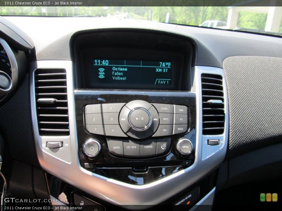 Jet Black Interior Controls for the 2011 Chevrolet Cruze ECO #50092362