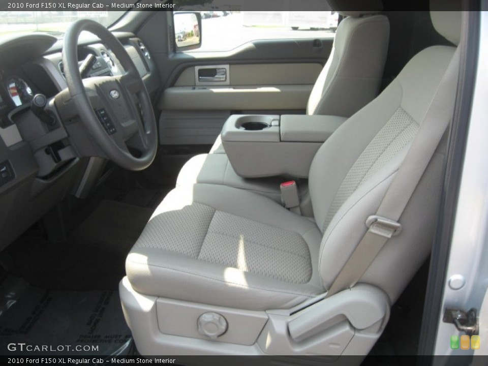 Medium Stone Interior Photo for the 2010 Ford F150 XL Regular Cab #50092947