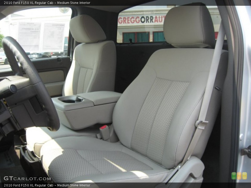 Medium Stone Interior Photo for the 2010 Ford F150 XL Regular Cab #50092974