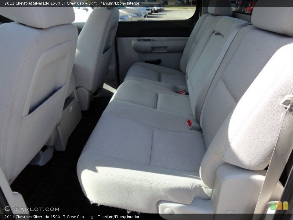 Light Titanium/Ebony Interior Photo for the 2011 Chevrolet Silverado 1500 LT Crew Cab #50093154