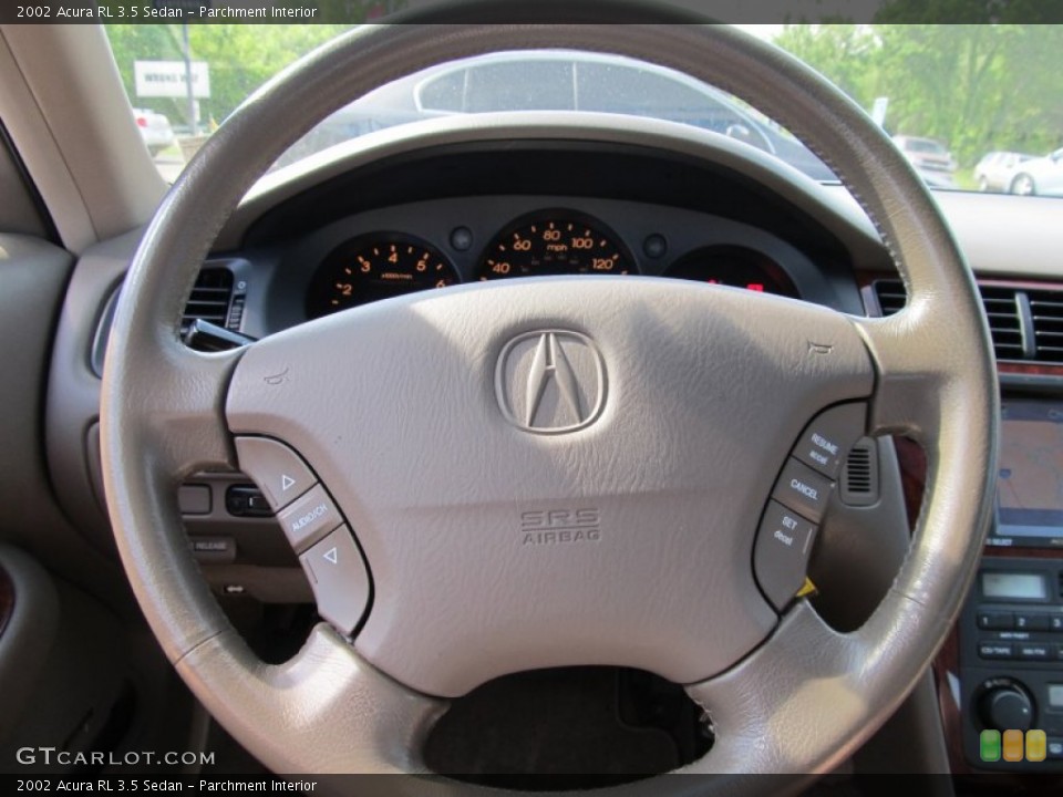 Parchment Interior Steering Wheel for the 2002 Acura RL 3.5 Sedan #50094573