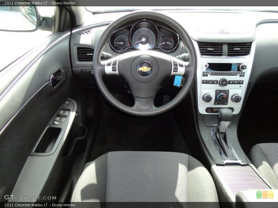Ebony Interior Dashboard for the 2011 Chevrolet Malibu LT #50094639
