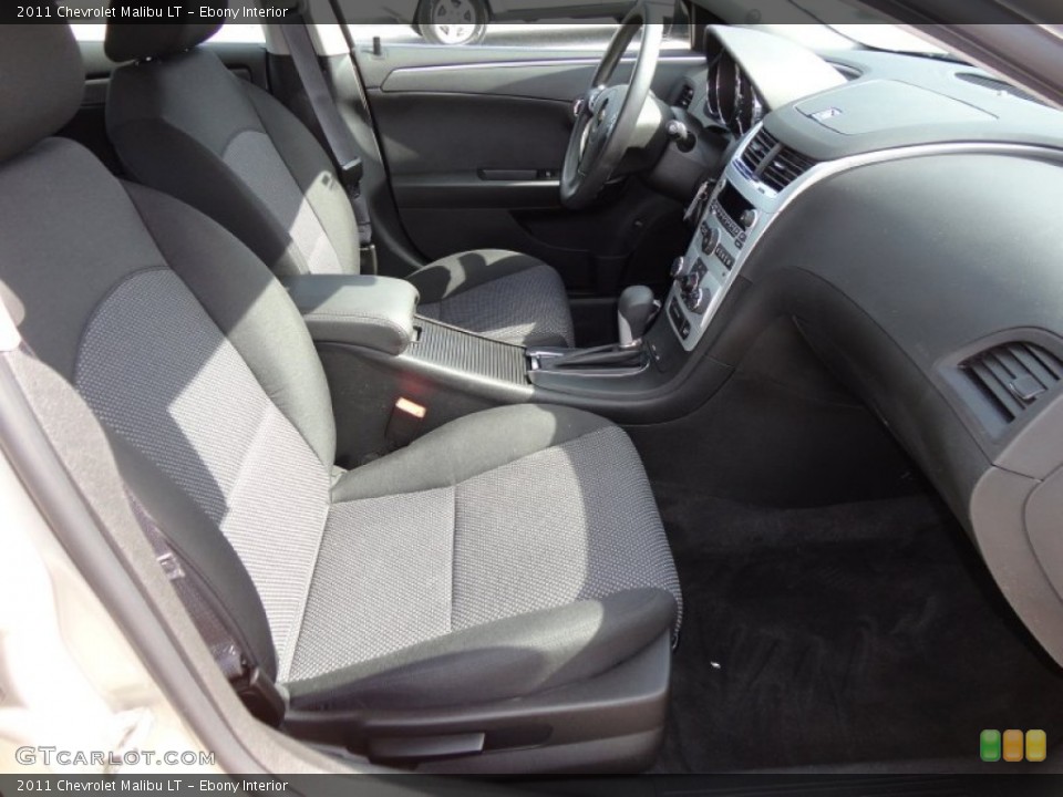 Ebony Interior Photo for the 2011 Chevrolet Malibu LT #50094780