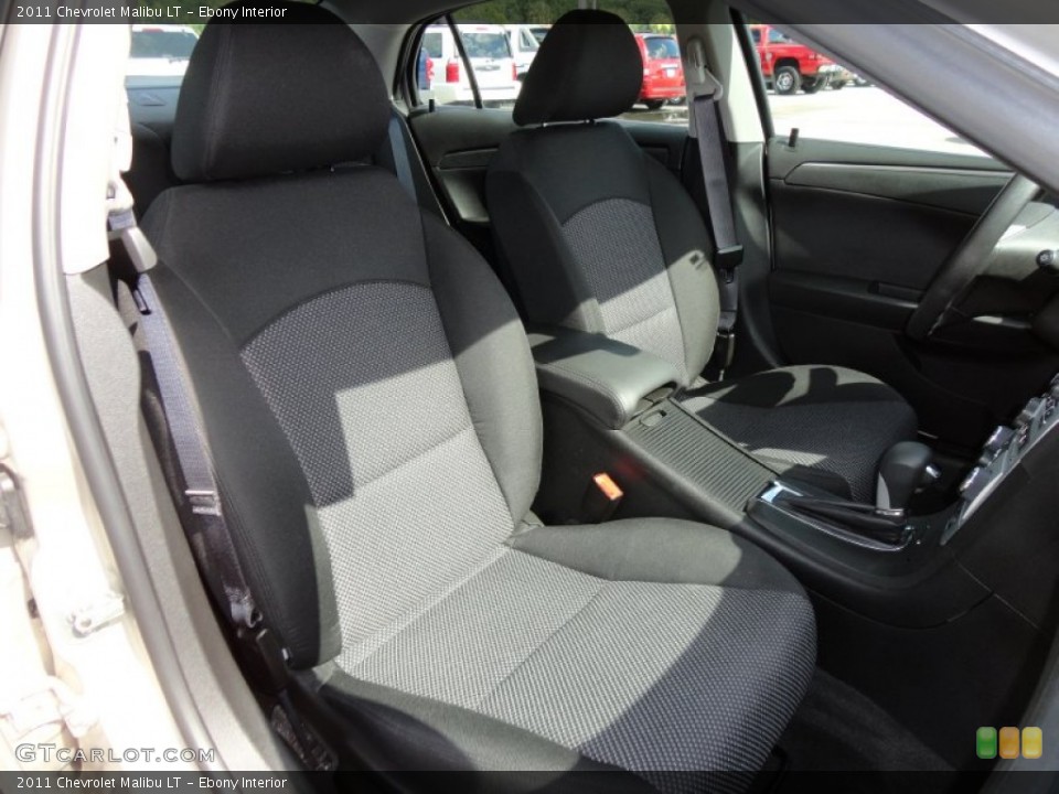 Ebony Interior Photo for the 2011 Chevrolet Malibu LT #50094795