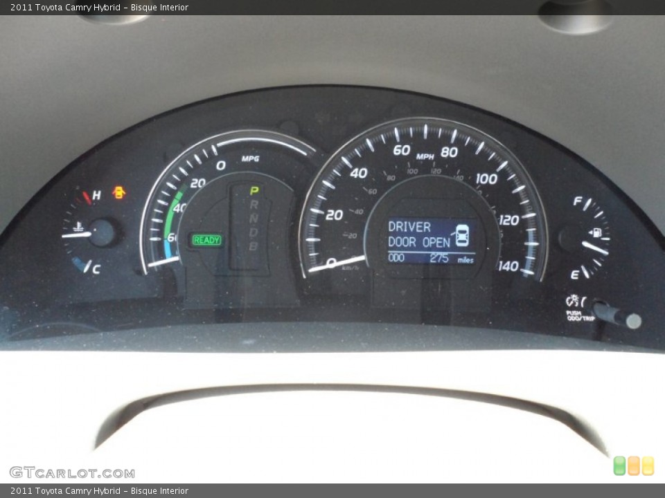 Bisque Interior Gauges for the 2011 Toyota Camry Hybrid #50095722