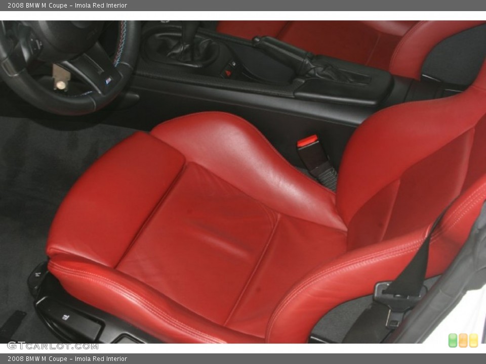 Imola Red 2008 BMW M Interiors